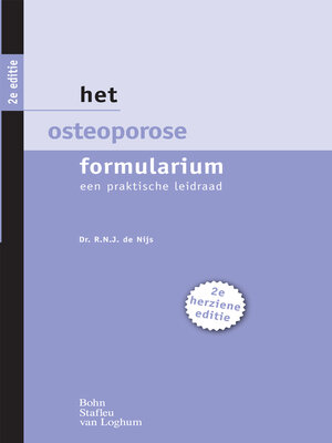 cover image of Het osteoporose formularium